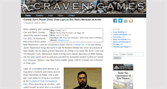 Desktop Screenshot of cravengames.com