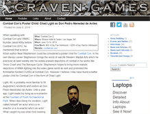 Tablet Screenshot of cravengames.com